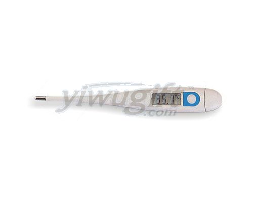 Waterproof electronic thermometer, picture