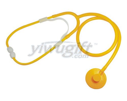 Plastic stethoscope