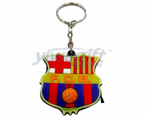 Barcelona  key chain, picture