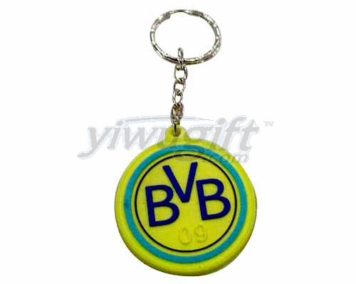BVB  key buckle, picture
