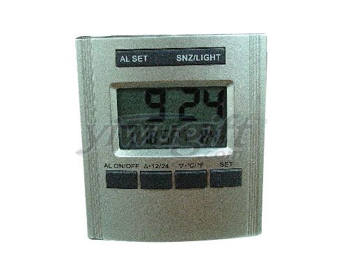 Solid electric clock, picture