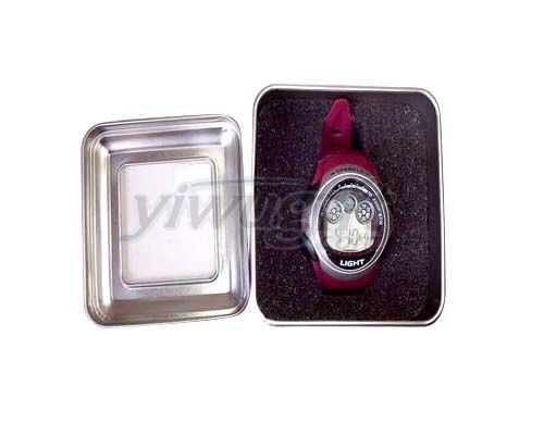 Electronic wrist watch, picture