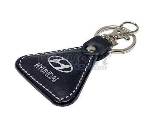 leather key chain, picture