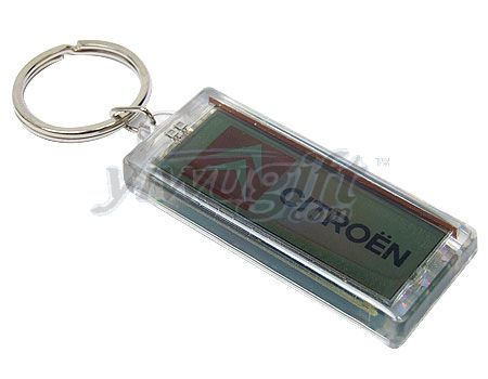 key chain with time, picture
