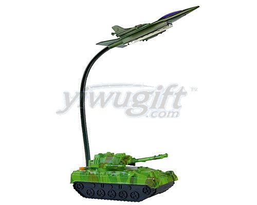 USB tanks lamp, picture