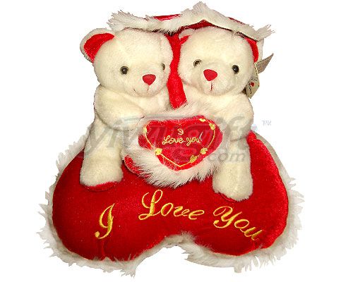 Lovers' teddy bear
