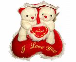 Lovers' teddy bear