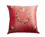 Hand-embroidered pillow discoloration,Picture