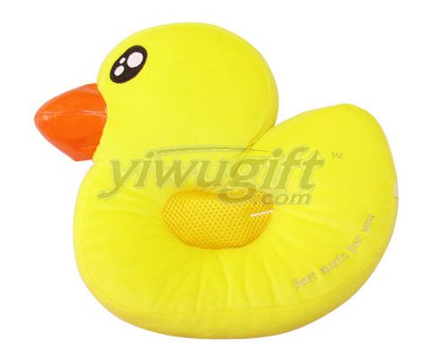 Ducks napping electronic pillow, picture