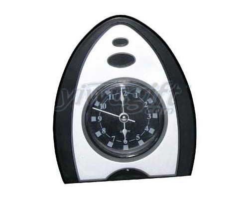 desk clock, picture