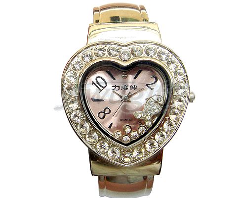 Alloy heart-shaped fashion  watch, picture