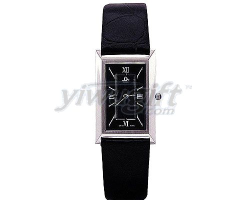 Genuine leather belt fashion  watch, picture