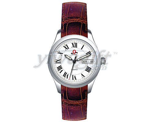 Genuine leather belt fashion  watch, picture