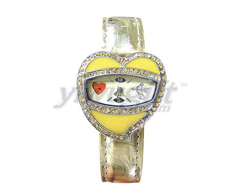Heart-shaped fashion  watch, picture