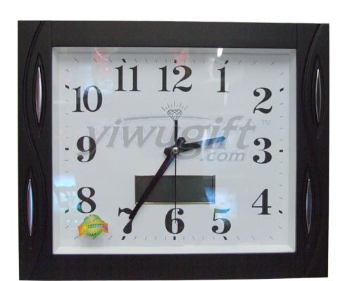 Quartz clock, picture