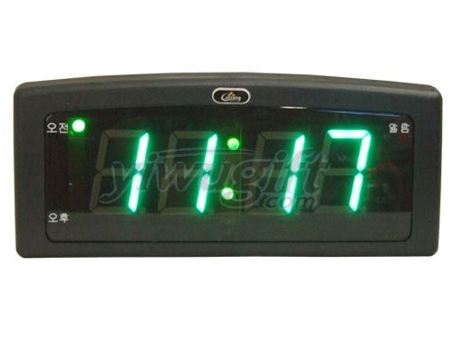 electronic desk clock