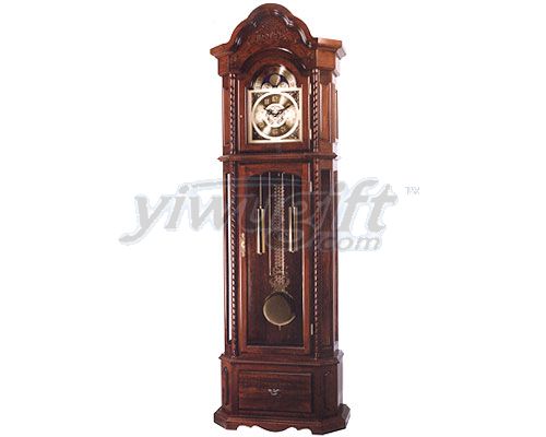 High-grade grandfather  clock, picture