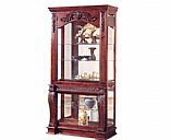 Linden wood grandfather  clock,Picture