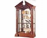Linden wood  grandfather  clock, Picture