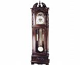 Linden wood grandfather  clock, Picture