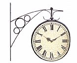 metal craft clock