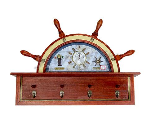 wood  craft clock