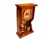 wood  craft clock, Picture