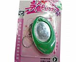 pocket mirror with plastic decoration, Picture