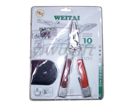 The color wooden pliers attract the card, picture