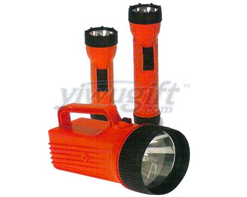 Industrial safety waterproofing flashlight, picture