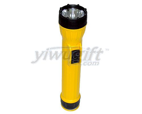 3D-cell flashlight in Yellow, picture