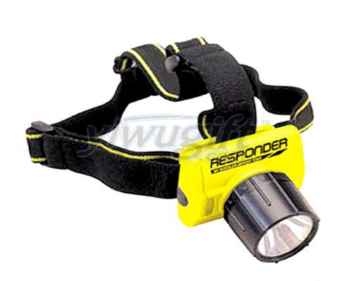 4AA-Cell headlamp w/ cloth strap, picture