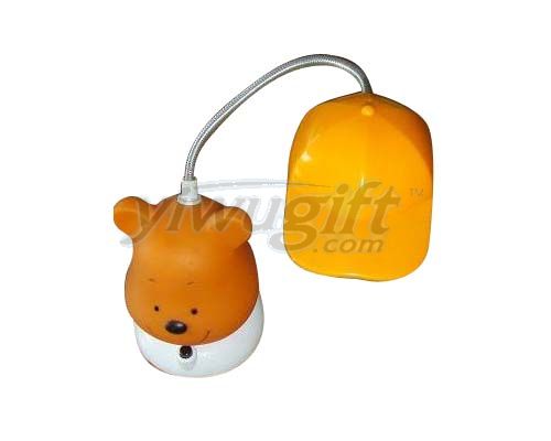 USB Micro Nepali bear desk lamp, picture