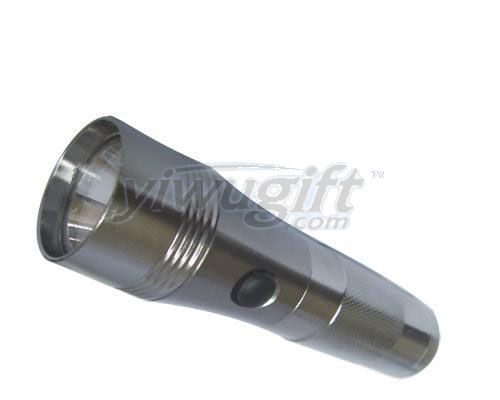 Aluminum alloy flashlight, picture