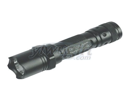 Aluminum alloy flashlight, picture