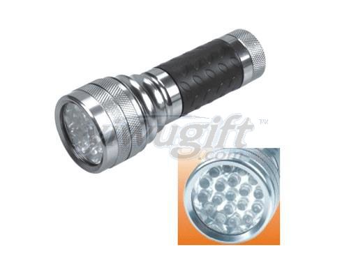 Aluminum alloy flashlight, picture