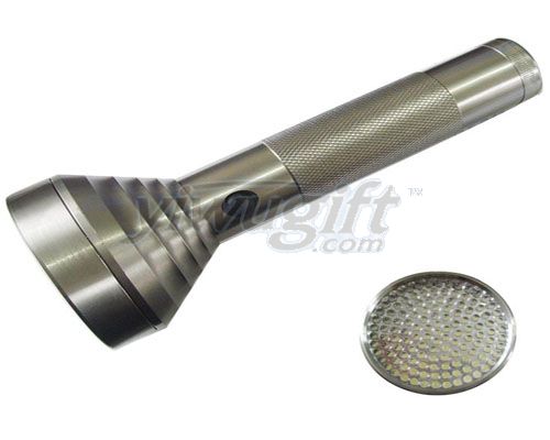 Aluminum alloy flashlight, picture