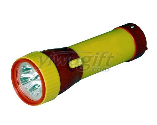 Charges the LED flashlight, picture