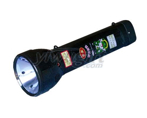 Glare charge flashlight, picture