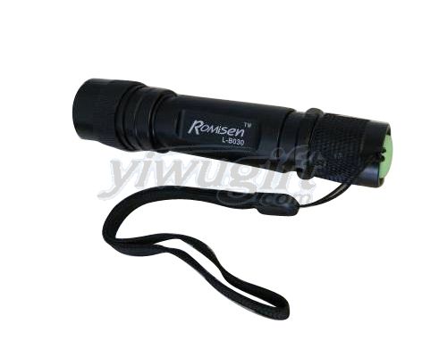 Laser flashlight, picture