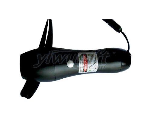 Laser flashlight, picture