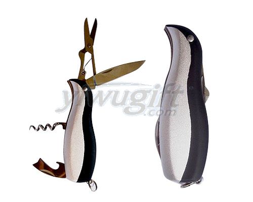 Stainless multifunctional knife, picture