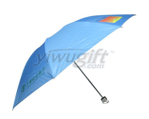 three-fold umbrella