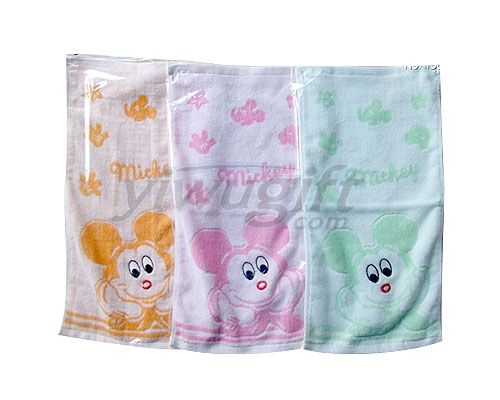 Child towel, picture