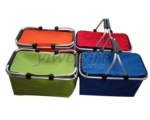 Double crank environmental protection fold basket, picture