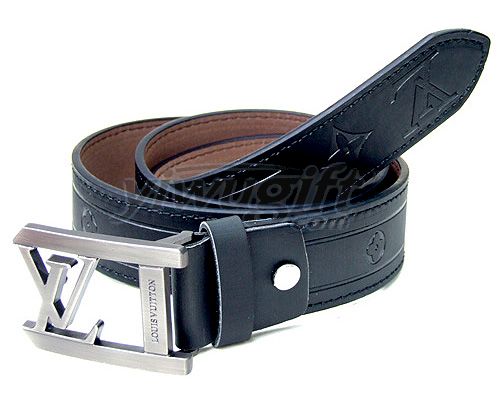 Plate buckle stretch belt