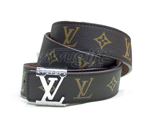 LV leisure plate buckle belt