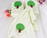 Bamboo textile fiber greenery towel,Picture
