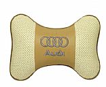 Audi car leather pillow