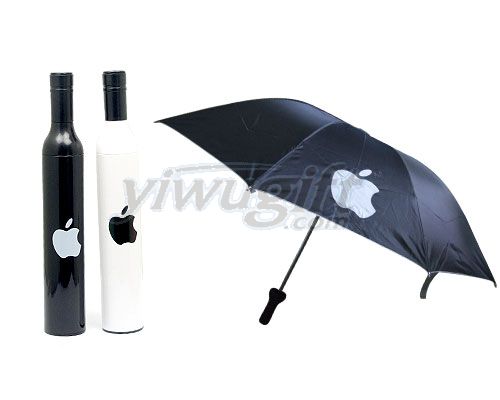 Beverage bottle umbrella, picture